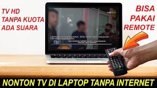 Cara Nonton TV Di Laptop Tanpa Internet Pakai STB SET TOP BOX | Bisa Pakai Remote