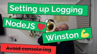 Setting up logging for NodeJS with Winston