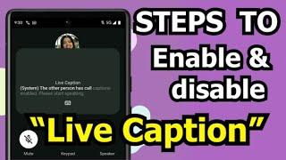 How to enable & disable Live Caption on your Google Pixel phone