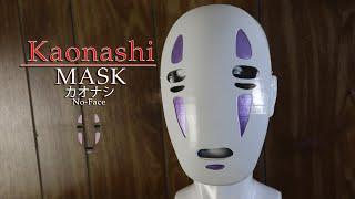 Kaonashi Mask 3D Printed and Painted / No-Face/ Faceless