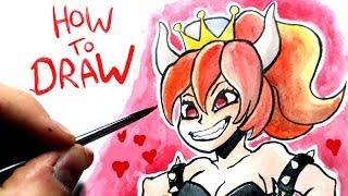 BOWSETTE - How to draw | Und wie sie entstand