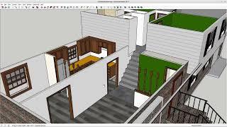 Home 3D Model in SketchUp