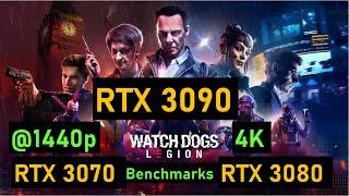 Watch Dogs Legion Benchmarks @ AMD RX 6800 6800XT 6900XT  in 1440p & 4K PC Gaming NEW