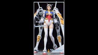 [4K] AI룩북 | Gundam cosplay | 건담코스프레 | #aiart #lookbook #beauty