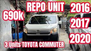 MURANG VAN // MURANG TOYOTA COMMUTER 2016,2017,2020 // HATAK NG BANK // REPO CARS