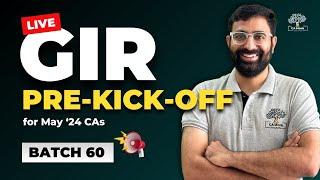 How to Prepare for CA Job Interviews || GIR Workshop Pre-Kick-Off | CA Freshers Interview Prep