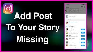 How to fix add post to your story instagram