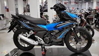 Honda Winner X 150i 2021 - Water Blue Black Sporty - Walkaround