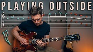 Create "OUTSIDE" Tension using Triads | Guitar Lesson