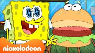 Najdziwaczniejsze kraboburgery SpongeBoba   | 60 minut scen | Nickelodeon Polska