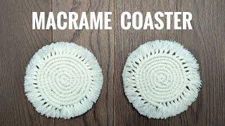 MACRAME COASTER TUTORIAL (tips to avoid common mistakes)