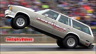 Ricky Kirkpatrick's 1981 Chevy Malibu Wagon. Byron Wheelstand Contest Winner!