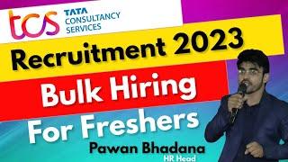 TCS Recruitment 2023 for Freshers  | tcs jobs for freshers | IT Jobs | Pawan Bhadana