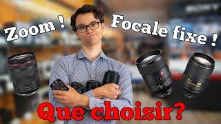 Focale fixe vs Zoom : Que Choisir ?     [ Choisir son objectif photo ]