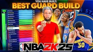 *NEW* BEST GUARD BUILD IS THE BEST BUILD IN NBA 2K25! (98 3PT + 93 DUNK + 94 STEAL)