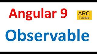 Angular 9 Tutorial For Beginners #54 - Observable