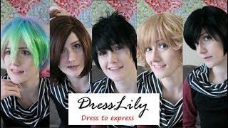 Dresslily | WIG REVIEW | 5 wigs! Cosplay, Synthetic, Human Hair