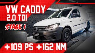 Volkswagen Caddy 2.0 TDI | +109PS & 162NM | 70-140 km/h & Prüfstand | mcchip-dkr