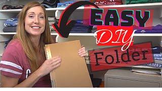 T-Shirt Folder | Easy DIY Shirt Folding Board!