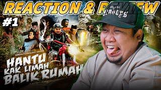 KELAKAR GILEERR  HANTU KAK LIMAH BALIK RUMAH - PART 1 | REACTION & REVIEW