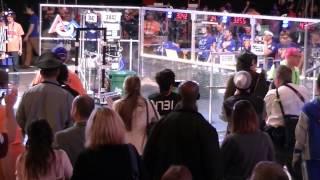 09 MULTI CAMERA : Dean Kamen & will.i.am Speak and Introduce our 09 FRC Team 3042   Q104 2015 Worlds