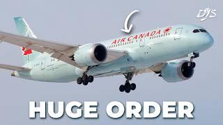 Huge Order & Air Canada News