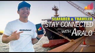 LIFE AT SEA: BEST and AFFORDABLE mobile data internet for Seafarer & Traveler @airalocom