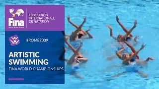 Russia's Artistic Swimming Gold Performance at Rome 2009 | FINA World Championships