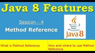 #4 - Java 8 - Method Reference| Usage with Examples #java #java8 #methodreference