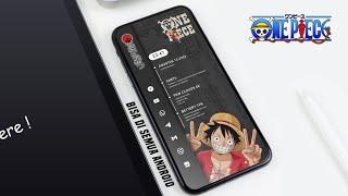 Tema One Piece Simple Minimalis Untuk Semua Android - Best Nova Launcher Setup