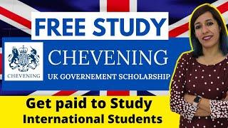 Chevening Scholarship  | Fully Funded UK Government Scholarship | Free Study in UK