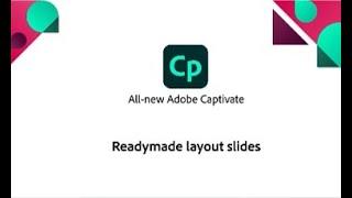 Readymade layout slides