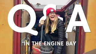 Q&A in the Engine Bay with May!