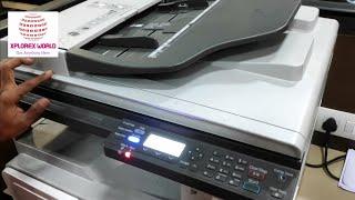 HOW TO SCAN DOCUMENT, SCAN PAPER / USE BIG RICOH SCANNER / LEARN SCAN DOCUMENT [XPLOREX WORLD]