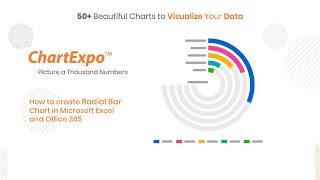 How to create Radial Bar Chart in Excel | Radial Bar Graph | Graph polar coordinates | Charts Excel