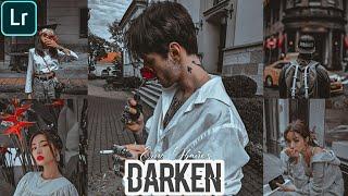 Darken Preset Lightroom Mobile Free Dng Xmp - Moody Dark Tone