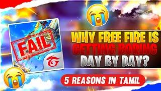 Why free fire is now boring And going to failure 5 reason #freefirenewevent