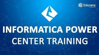 what is Informatica | Informatica Powercenter Training | Eduranz