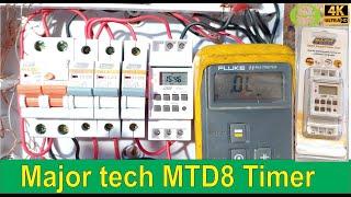 How to install a Major Tech MTD 8 programmable timer switch