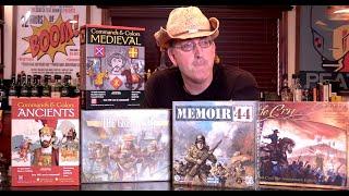 REVIEW of Commands & Colors: Medieval from GMT and Richard Borg Bonding With Board Games