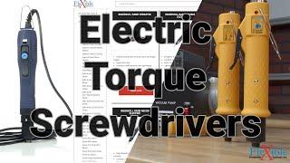 Electric Torque Screwdrivers - Flexible Assembly Systems