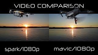 DJI SPARK - MAVIC 1080P VIDEO COMPARISON