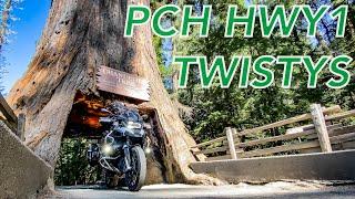 Pacific Coast Highway 1 Twistys | MOTO Coast Run Pt. 5 | BMW GS Adventure Motorcycle Tour