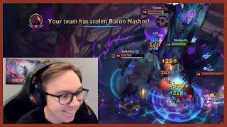 All He Needs is One Auto | Ep159 - Best LoL Daily Moments | TheBausffs Baron Steal