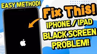 How to Fix iPhone Black Screen Problem without Data Loss | iPhixer