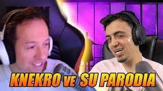 KNEKRO REACCIONA a su PARODIA