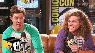 Adam DeVine & Blake Anderson Talk 'Fabulous Furry Freak Brothers' & Superhero Stoners | MTV News