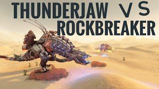 Thunderjaw vs Rockbreaker: Horizon Forbidden West