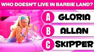 BARBIE MOVIE QUIZ  Only REAL Barbie Movie Fans Get These Right 