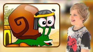 Bob is back! Snail Bob world 3 - The Nile Mile - More free mobile games (iOS/iPad/Android Gameplay)